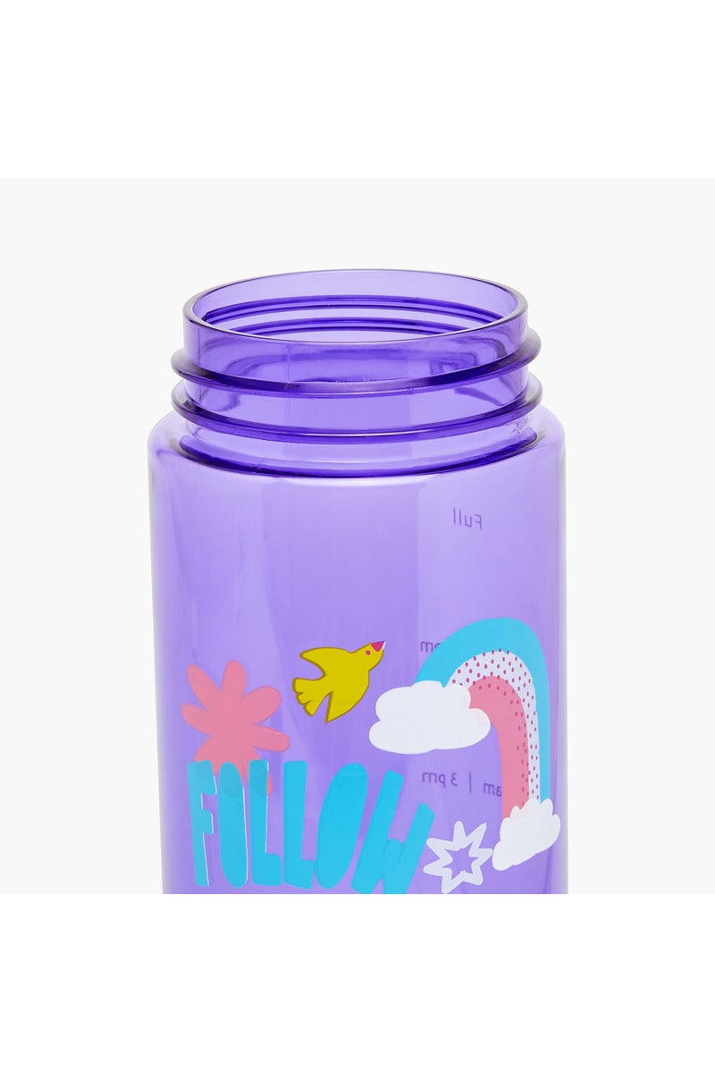 ICON Graphic Print Water Bottle - 700 ml - Image 5